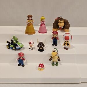 Super Mario Bros Nintendo Mini Figure Set